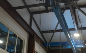 ран мостовой электрический однобалочный подвесной г/п 3,2 т пролет 9 м