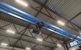 Кран мостовой электрический однобалочный опорный г/п 10 т пролет 22,5 м